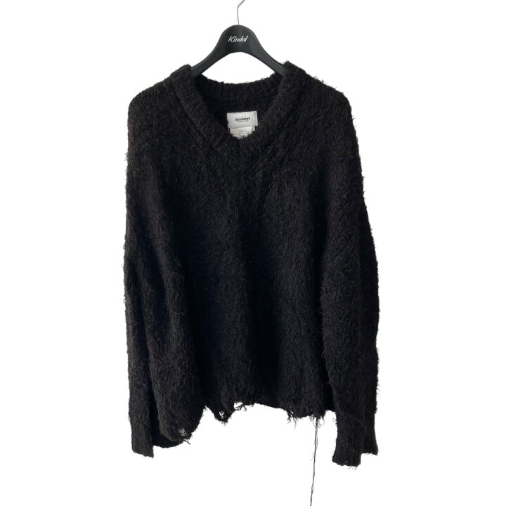 楽天市場】【中古】doublet 21AW Animal Fur Cut Off Pullover 