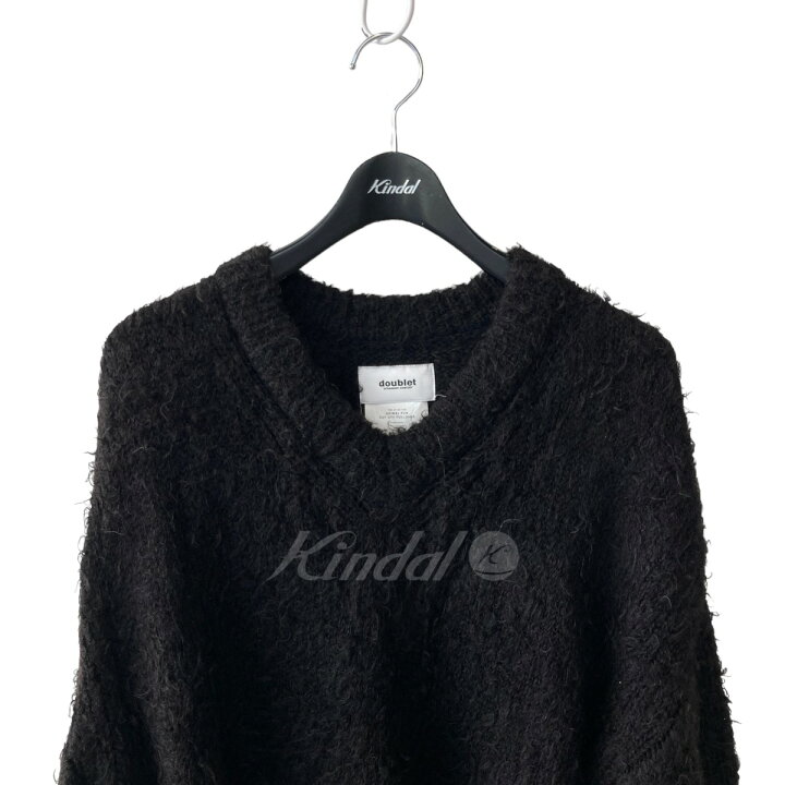 楽天市場】【中古】doublet 21AW Animal Fur Cut Off Pullover 