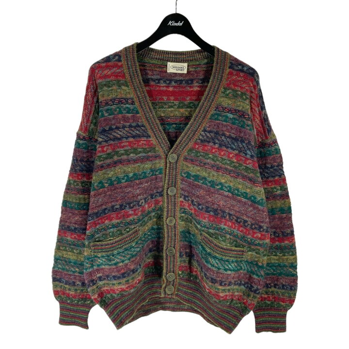 楽天市場】【中古】MISSONI SPORT ニットカーディガン マルチカラー 