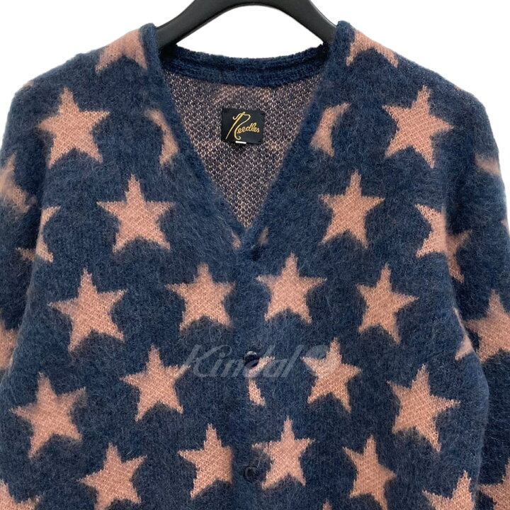 楽天市場】【中古】Needles20AW Mohair Cardigan Star 星柄 