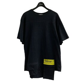 【中古】AMBUSH　裾ポケット付けTシャツ ブラック サイズ：3 【100923】（アンブッシュ）