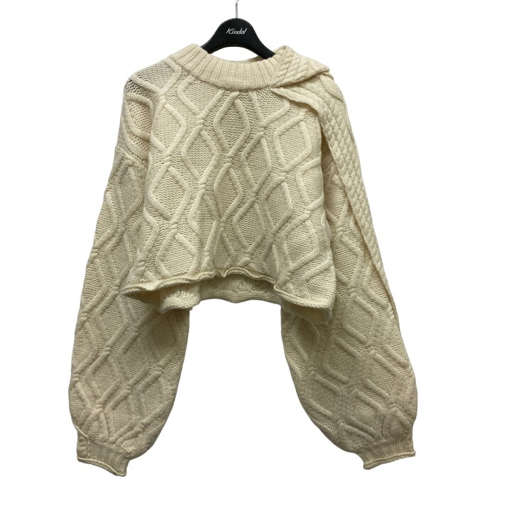楽天市場】【中古】IRENE 21AW 「Cable Cropped Knit」 ケーブル 
