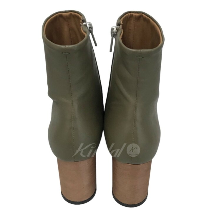 楽天市場】【中古】Ameri VINTAGE ｢wood circle heel boots｣ウッド 