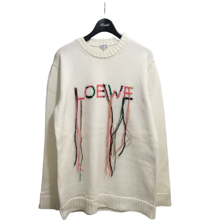 楽天市場】【中古】LOEWE ロゴエンブロイダリーニットセーター 