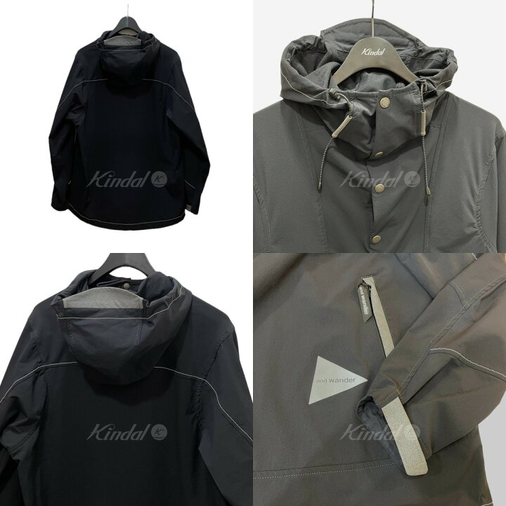 楽天市場】【中古】and wander ナイロンダブルクロスフーディ nylon  