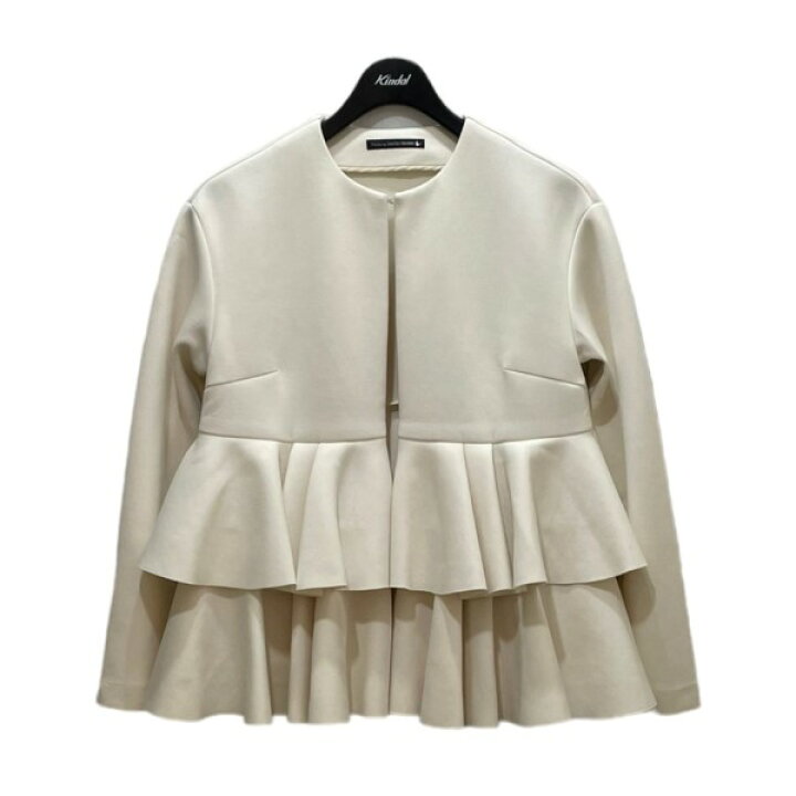 楽天市場】【中古】tsuru by Mariko Oikawa ノーカラージャケット  