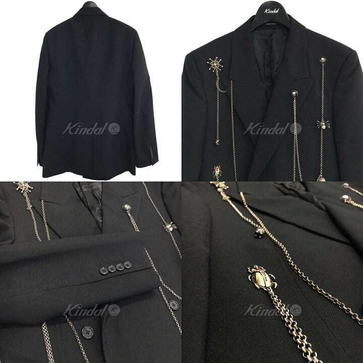 楽天市場】【中古】ALEXANDER McQUEEN チェーン装飾ダブルブレスト  
