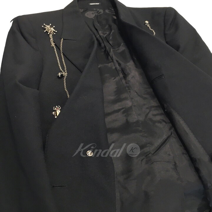 楽天市場】【中古】ALEXANDER McQUEEN チェーン装飾ダブルブレスト  