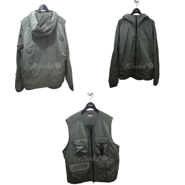 楽天市場】【中古】PALACE｢Utility Iridescent Jacket + Vest 
