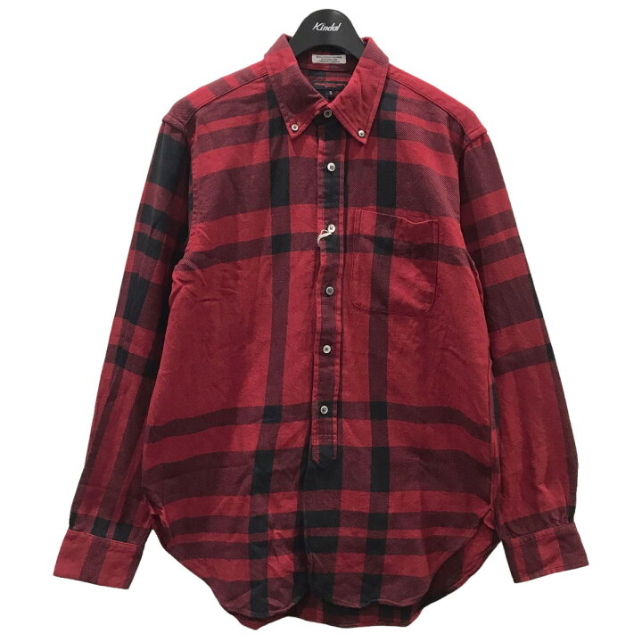 楽天市場】【中古】Engineered Garments チェック柄シャツ レッド 
