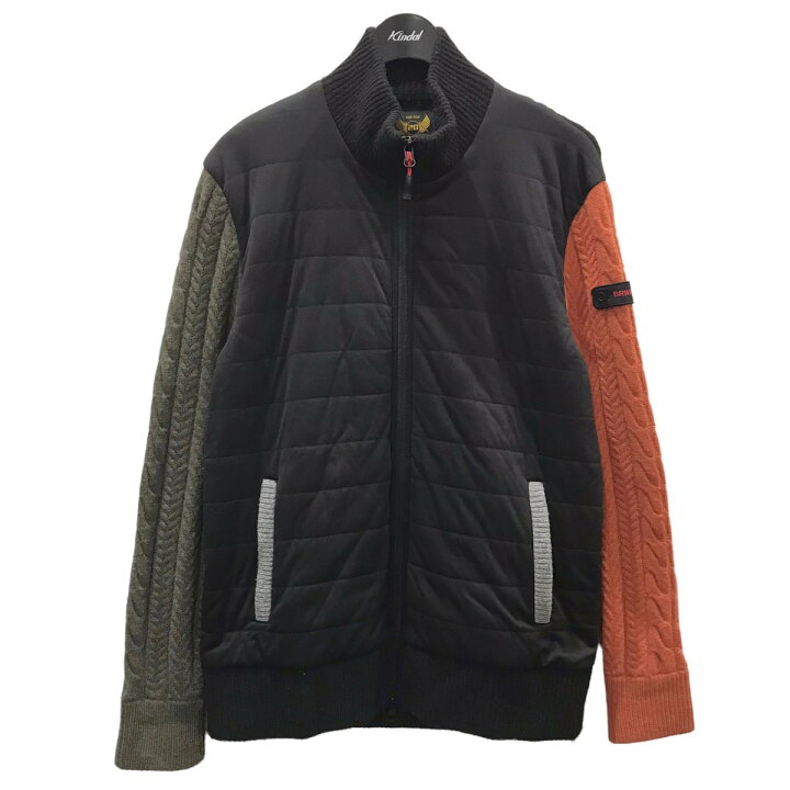 楽天市場】【中古】BRIEFINGニット切替ジップアップ中綿ブルゾン 20  