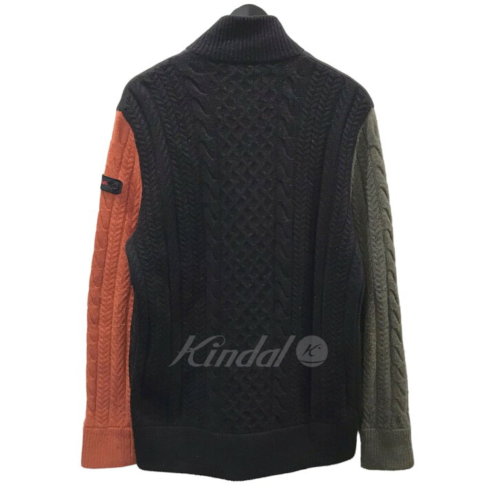 楽天市場】【中古】BRIEFINGニット切替ジップアップ中綿ブルゾン 20 