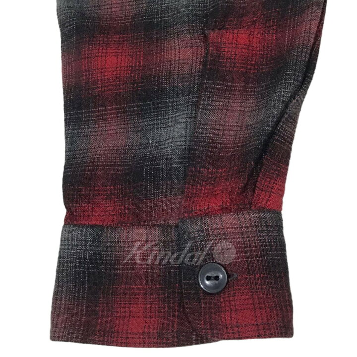 楽天市場】【中古】RRL × Ron Herman チェック柄オープンカラーシャツ 