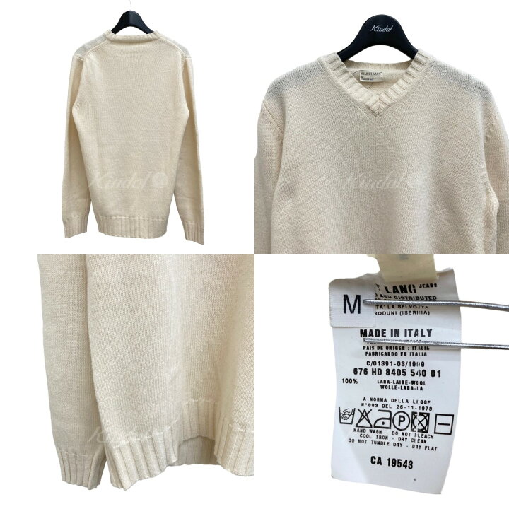 楽天市場】【中古】HELMUT LANG 本人期 ニット オフホワイト サイズ：M 