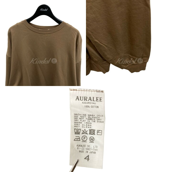 楽天市場】【中古】AURALEE ELASTIC HIGH GAUGE SWEAT P／O スウェット 