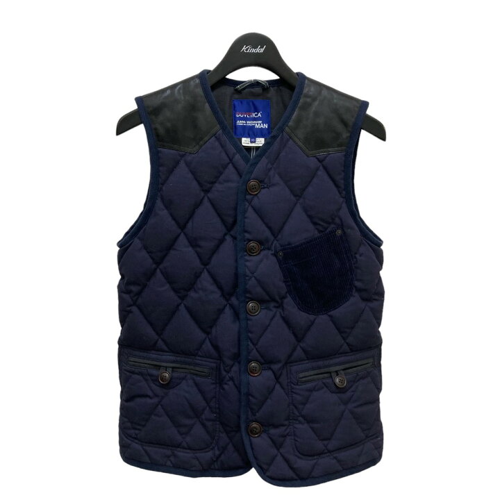 楽天市場】【中古】CDG JUNYA WATANABE MAN ダウンベスト ×DUVETICA WN 
