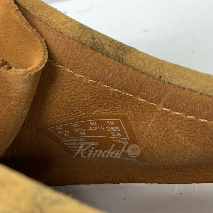 楽天市場】【中古】Clarks｢Wallabee Turmeric Camo BLACK｣ワラビー 