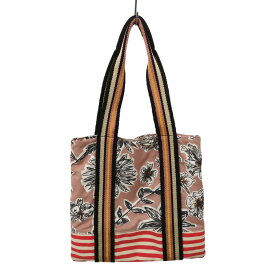 【中古】MARNI　花柄トートバッグ マーケットバッグ ピンク サイズ：- 【130923】（マルニ）