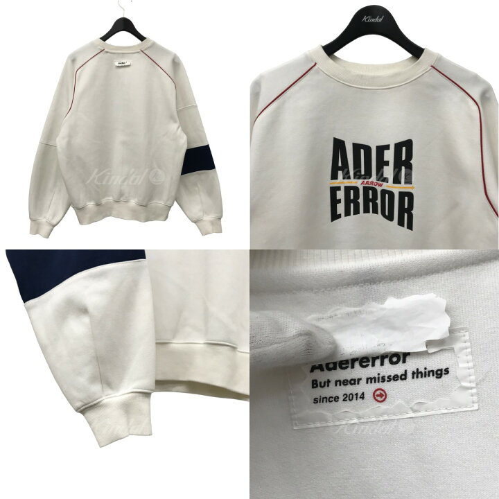 楽天市場】【中古】ADER ERRORロゴプリント クルーネックスウェット 