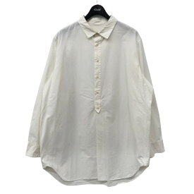 【中古】CASEY CASEY　GARDEN PAPI SHIRT HCOT プルオーバーシャツ 16HC211 ホワイト サイズ：S 【130923】（ケイシー ケイシー）