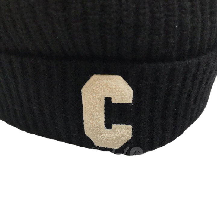 楽天市場】【中古】CELINE 「イニシャル入り ニット帽／リブ編みウール 