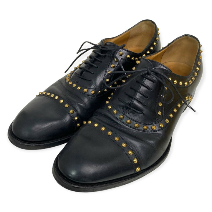 楽天市場】【中古】GUCCI「BETIS GLAMOUR」スタッズキャップトゥレザー 