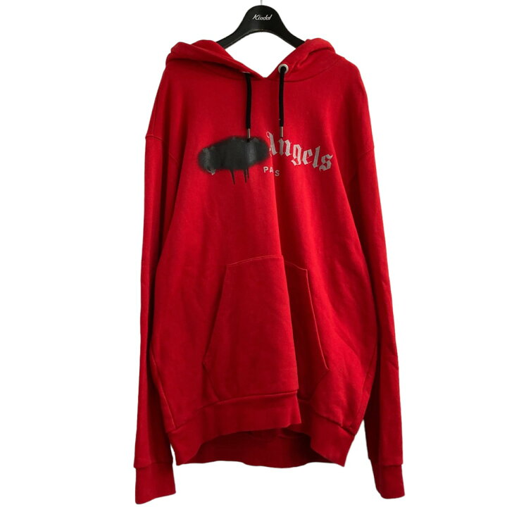 楽天市場】【中古】Palm Angels 20AW スプレーロゴプルオーバー 