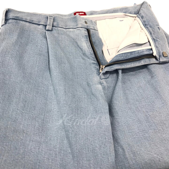 楽天市場】【中古】order バギーデニムパンツ ライトインディゴ サイズ 