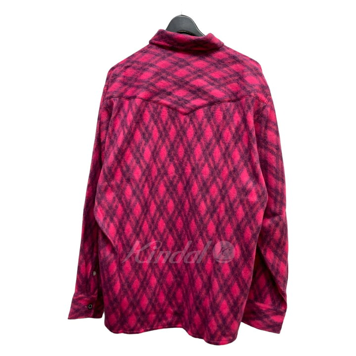 楽天市場】【中古】DAIRIKU 22AW ｢Mohair Argyle Check Shirt with 