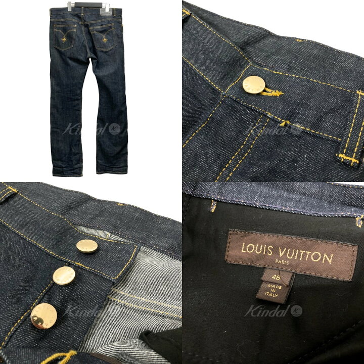 楽天市場】【中古】LOUIS VUITTON デニムパンツ MIDP02CN5 インディゴ 