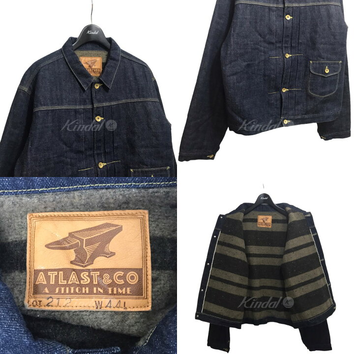 楽天市場】【中古】ATLAST＆CO「LOT 212」 デニムジャケット 