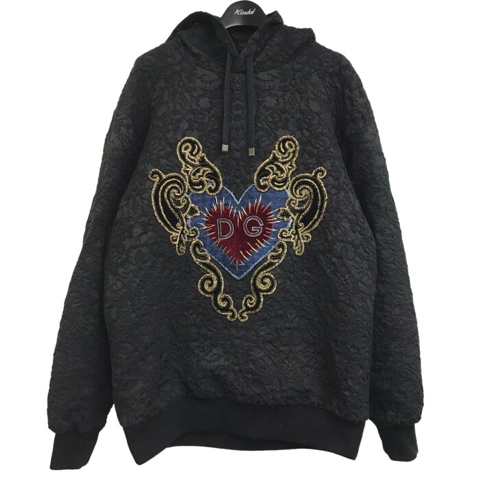 楽天市場】【中古】DOLCE ＆ GABBANA刺繍プルオーバーパーカー 