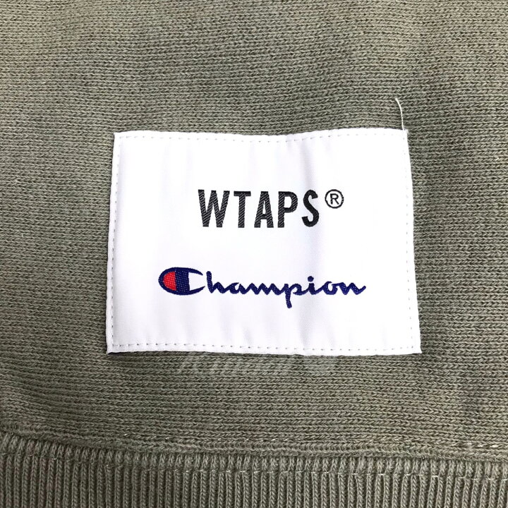 楽天市場】【中古】WTAPS×Champion クルーネックスウェットトレーナー 