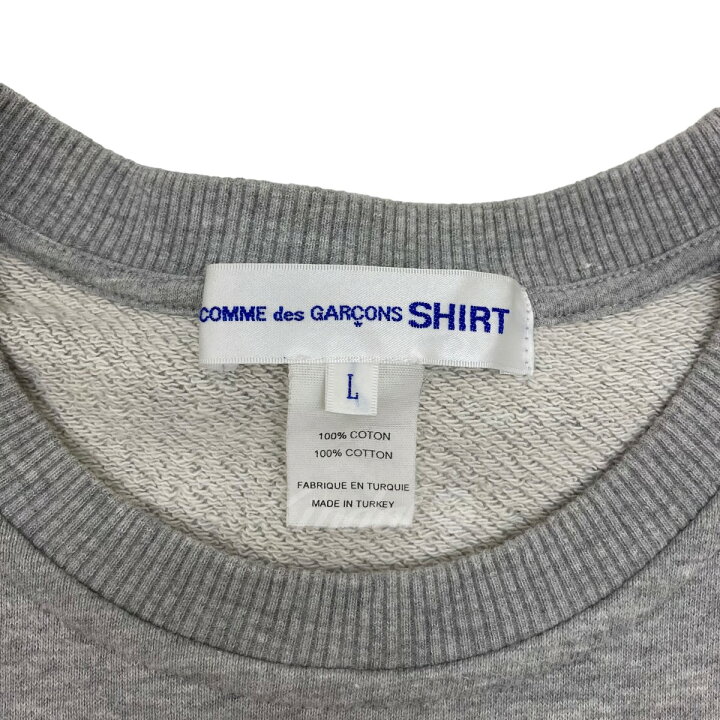 楽天市場】【中古】COMME des GARCONS SHIRT 変形スウェット S26109  