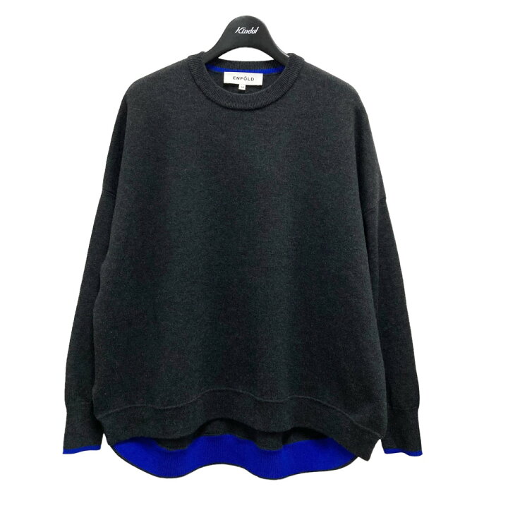Enfold エンフォルドキャッシュタッチニット38 