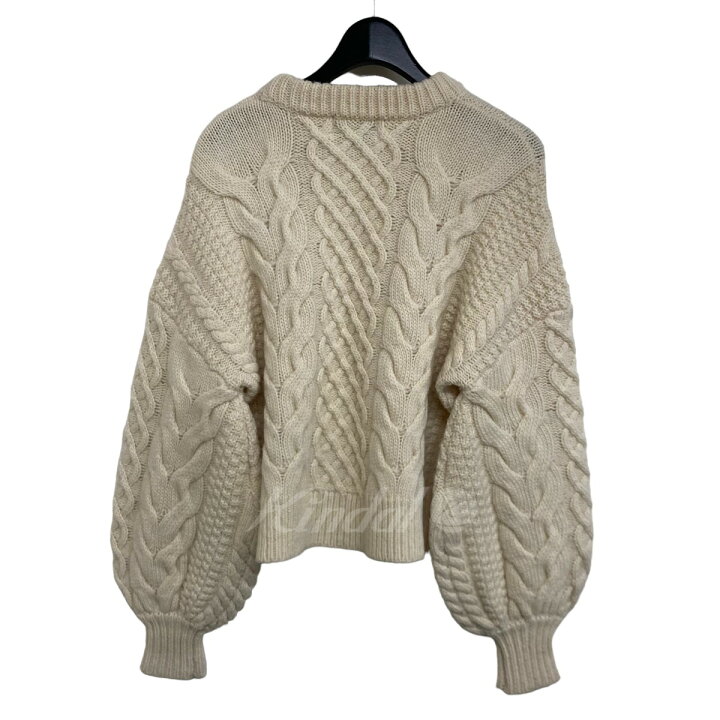 楽天市場】【中古】CLANE 「CABLE PUFF KNIT TOPS」 ケーブルニット 