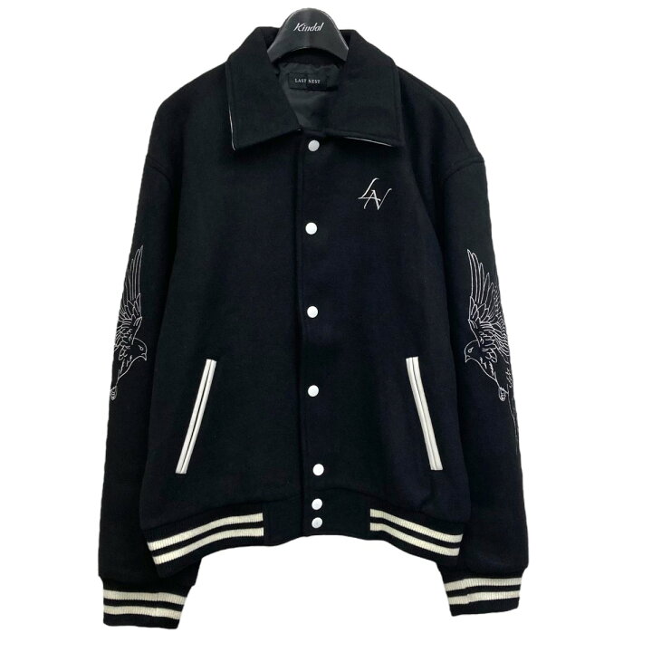 楽天市場】【中古】LAST NEST ｢FEATHER VARSITY JACKET｣スタジャン 