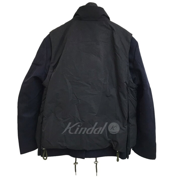 楽天市場】【中古】sacai 22AW「Padded Blouson」レイヤードブルゾン 