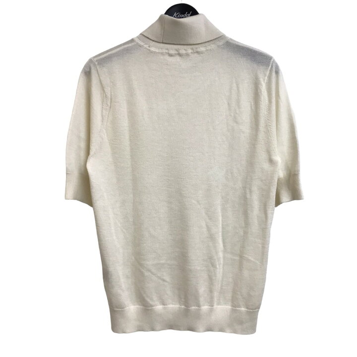 楽天市場】【中古】cccmalie カシミヤシルク半袖ニット ホワイト 