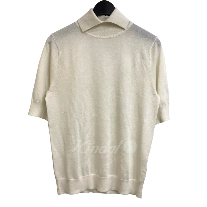 楽天市場】【中古】cccmalie カシミヤシルク半袖ニット ホワイト  