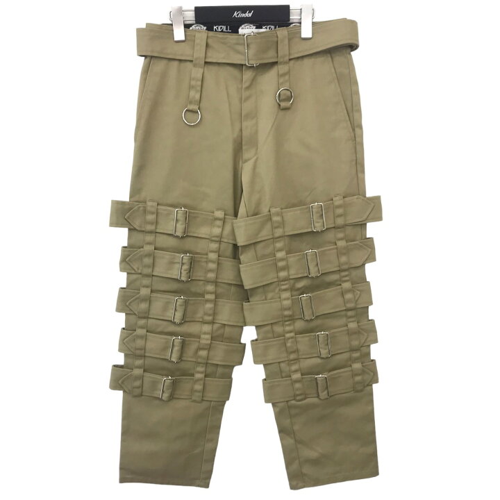 楽天市場】【中古】KIDILL × Dickies2022SS ボンテージパンツ ベージュ 