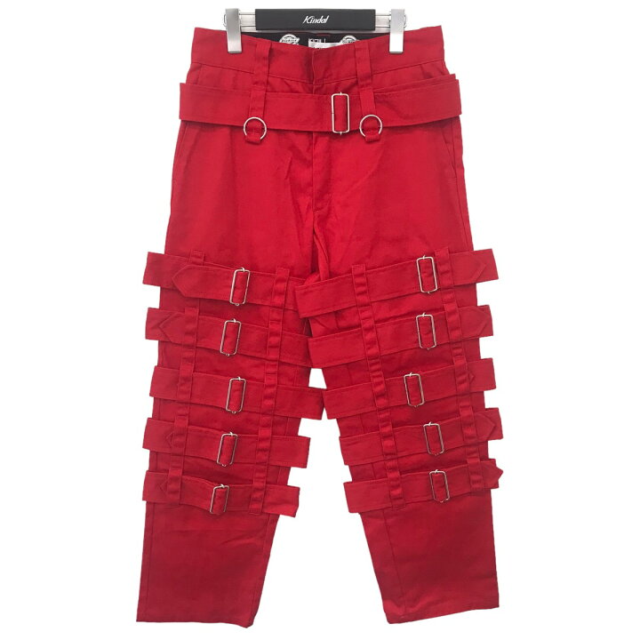 楽天市場】【中古】KIDILL × Dickies 2022SS ボンテージパンツ レッド 