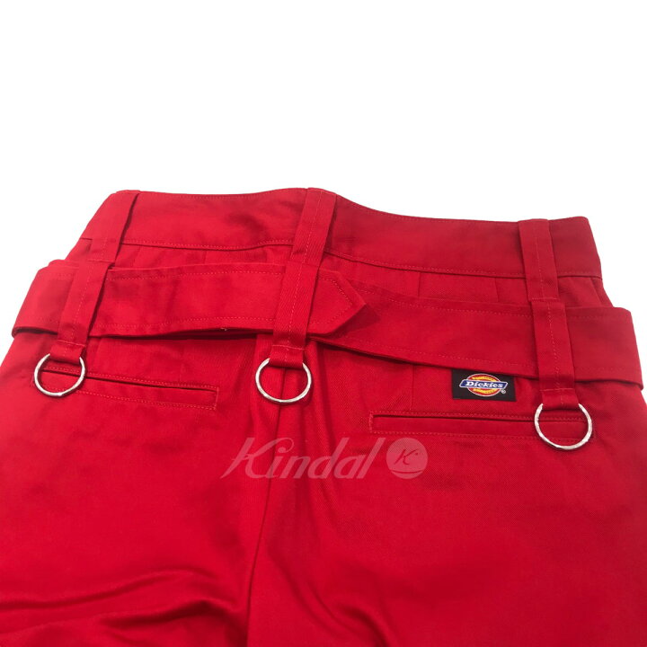 楽天市場】【中古】KIDILL × Dickies 2022SS ボンテージパンツ レッド 