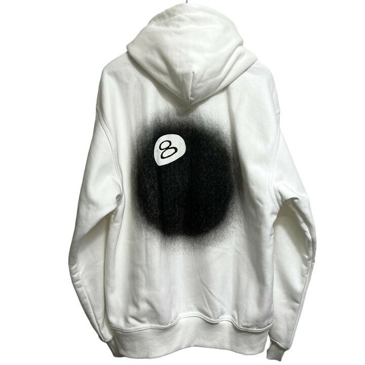 楽天市場】【中古】Stussy 8 Ball Fade Hoodie ホワイト サイズ：L 