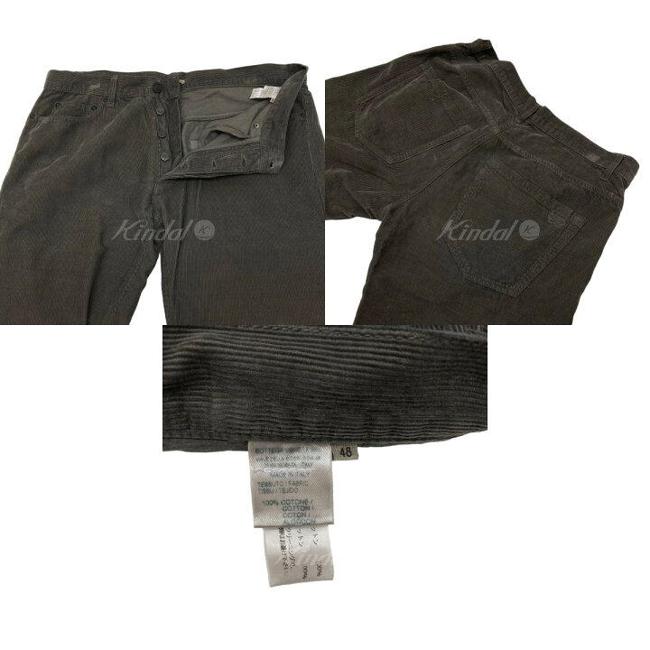 楽天市場】【中古】BOTTEGA VENETA 5P コーデュロイパンツ グレー 