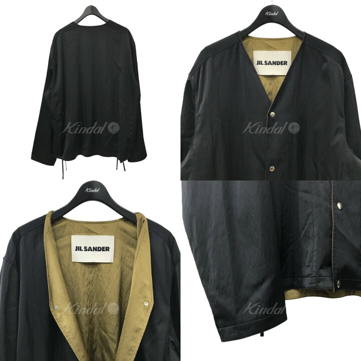 楽天市場】【中古】JIL SANDERCollarless Nylon Jacket ノーカラー 
