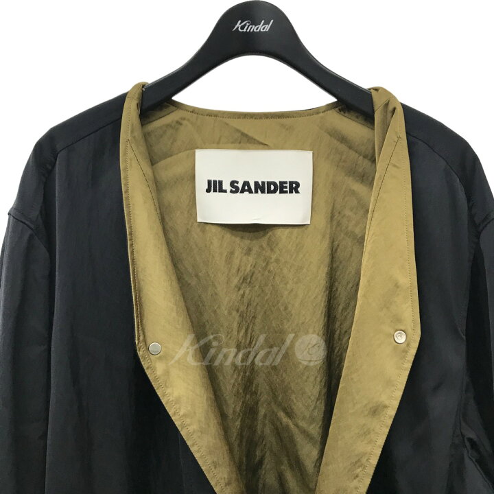 楽天市場】【中古】JIL SANDERCollarless Nylon Jacket ノーカラー 
