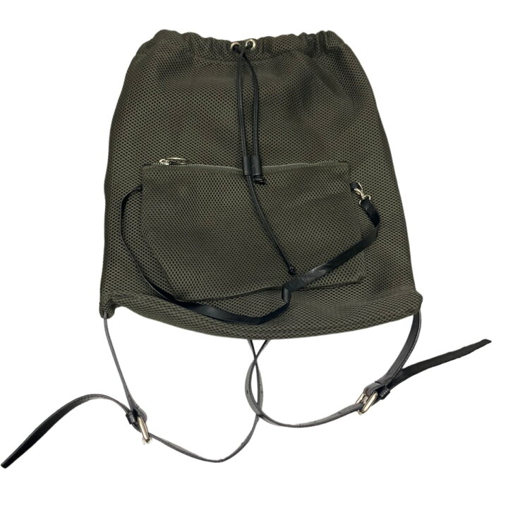 Maison Margiela MM6 グリーン メッシュリュック