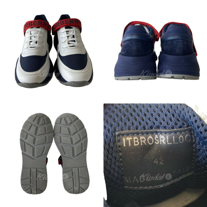 楽天市場】【中古】BURBERRY Ronnie L Low ローカットスニーカー 