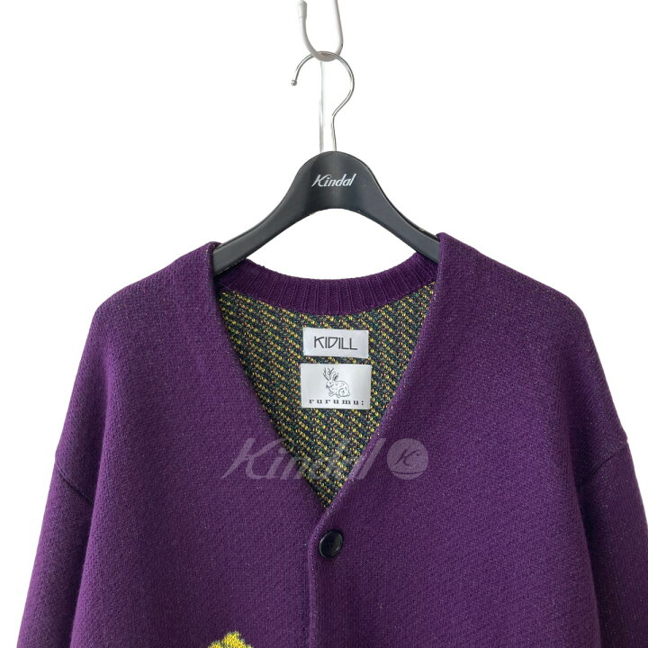 楽天市場】【中古】KIDILL22AW × rurumu Knit Cardigan Rose Garden 
